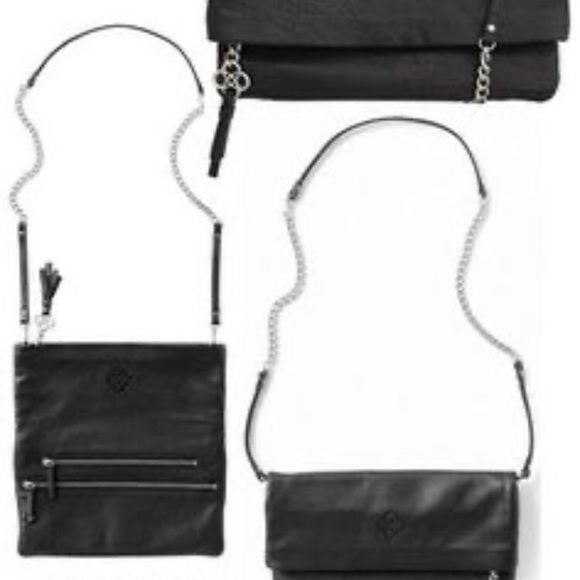 Leather Waverly 3 Way Stella and Dot Crossbody - Picture 2 of 9